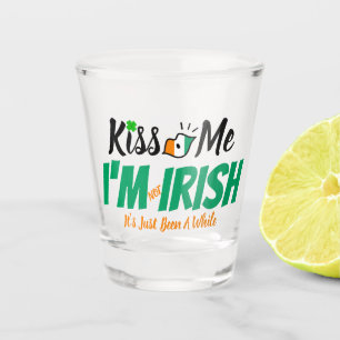 Copo De Shot Beije-me, não sou irlandês, foi engraçado