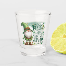 Copo De Shot Beije-me, Sou Irlandês Gnome do Dia de São Patríci
