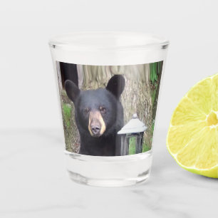 Copo De Shot Belo Urso Negro