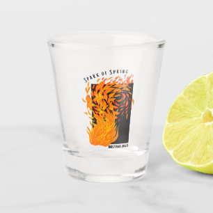 Copo De Shot Beltane 2023 Vidro Com Atiras Coletivas