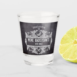 Copo De Shot Bem-vindo ao 19º Buraco