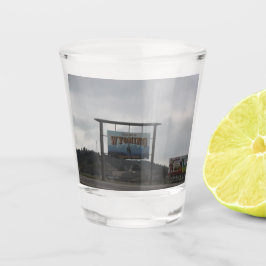 Copo De Shot Bem-vindo ao Wyoming Shot Glass
