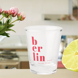 Copo De Shot Berlin Germany party Shot Glass