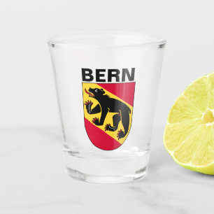 Copo De Shot Bern casaco de braços, SUIÇA