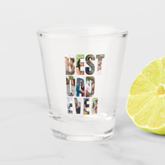 Copo De Shot Best Dad Ever | Photo Collage Placeholder Template