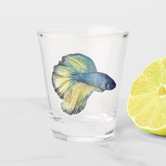 Copo De Shot Betta Fish Shot Glass (Frente)