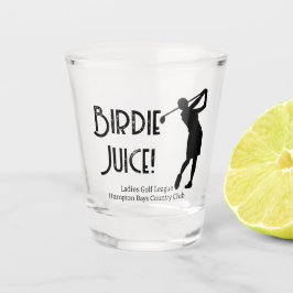 Copo De Shot Birdie Shot Glass, membro do clube de golfe das da