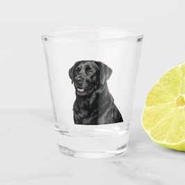 Copo De Shot Black Lab Shot Glass