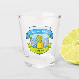 Copo De Shot Blindagem de jardinagem com faixas