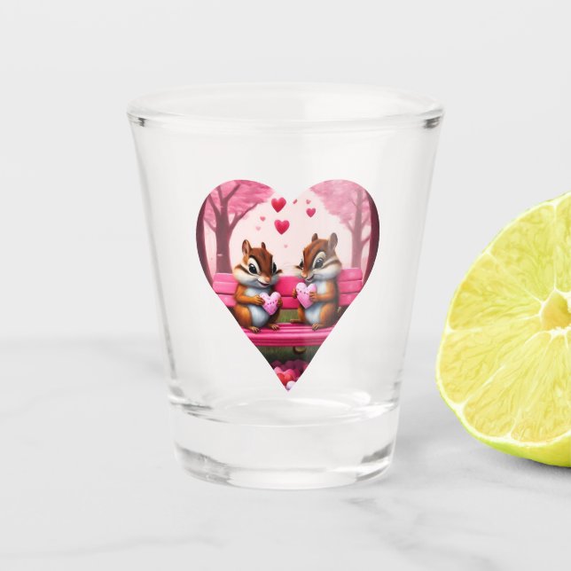 Copo De Shot Blocos doces e doces (Frente)