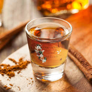 Copo De Shot Boho Outono   Você será minha Dama de Honra