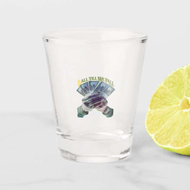 COPO DE SHOT BOLA ATÉ CAIR VIDRO DO TIRO (Frente)