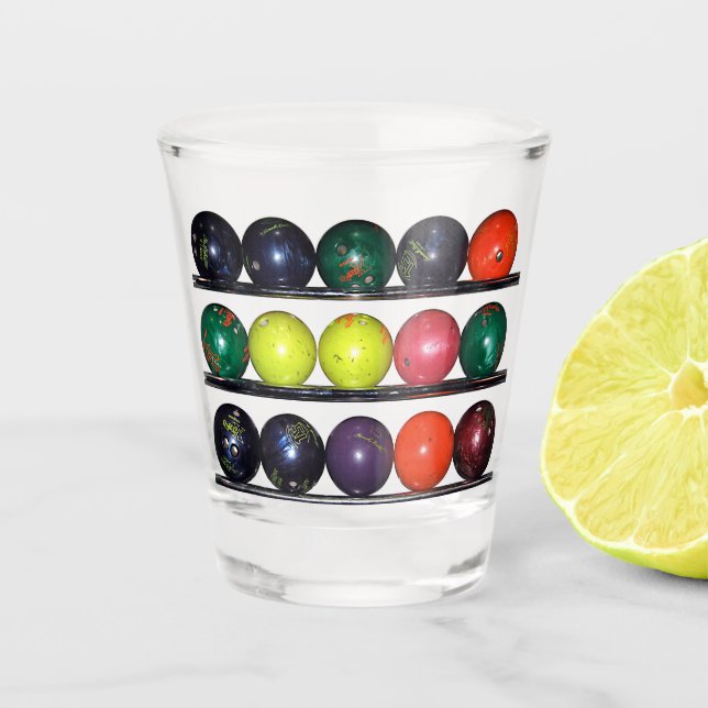 Copo De Shot Boliche Blitz (Frente)