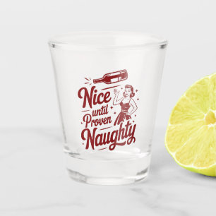 Copo De Shot Bom Até Provado Travesso Sarcasmo Natal Vinho