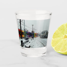 Copo De Shot Bonde listrado