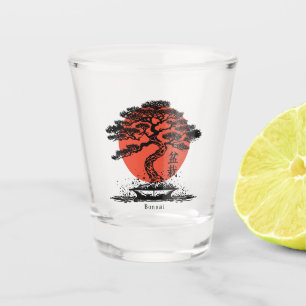 Copo De Shot Bonsai Japan Personalizado