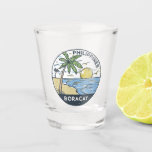 Copo De Shot Boracay Filipinas Vintage<br><div class="desc">Design de arte vetorial de Boracay. Boracay é uma pequena ilha no centro das Filipinas. É conhecido por seus resorts e praias.</div>