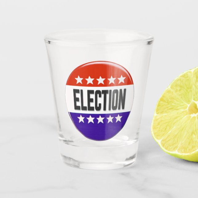 Copo De Shot Botão de eleição (Frente)