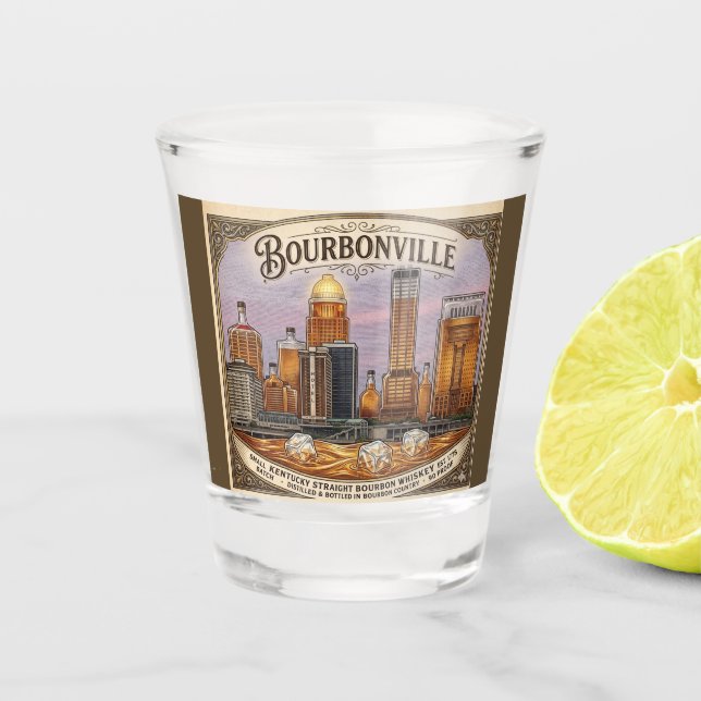 Copo De Shot Bourbonville (Frente)