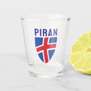 Copo De Shot Brasão de Armas de Piran, Eslovênia