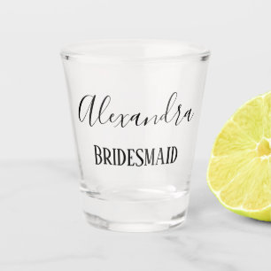 Copo De Shot Bridesmaid Keepsaem Especial