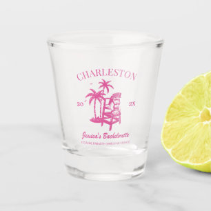 Copo De Shot Bridesmaid Personalizada Rosa Festa de solteira de