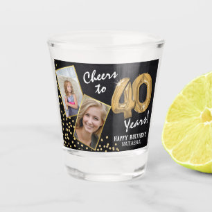Copo De Shot Brinde aos 40 Anos de Idade 2 Foto