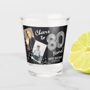 Copo De Shot Brinde aos 80 Anos de Idade 2 Fotos