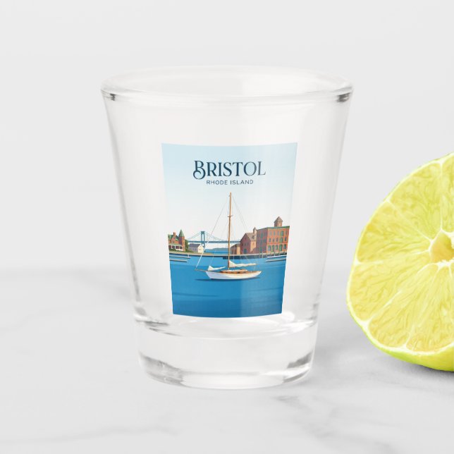 Copo De Shot Bristol EUA (Frente)