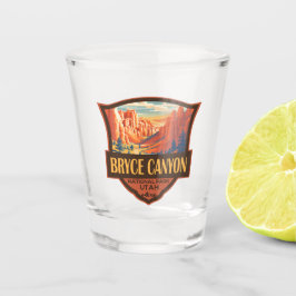 Copo De Shot Bryce Canyon National Park Viagem Art Vintage