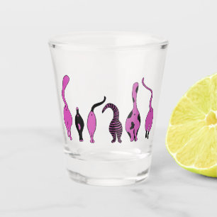 Copo De Shot Bumbuns de Gato Roxo