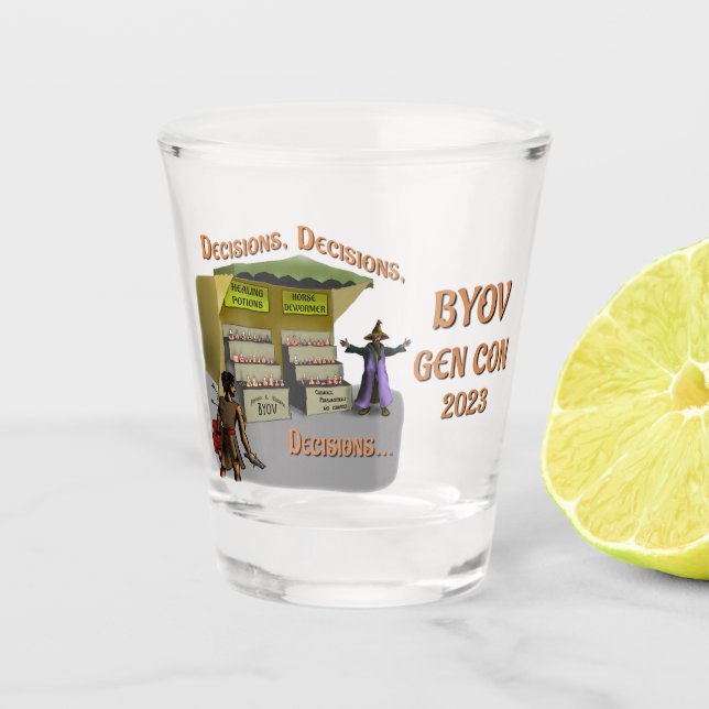 Copo De Shot BYOV 2023 Shot Glass (Frente)