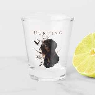 Copo De Shot Caça a Woodcock com Ponteiro Alemão Cabeado