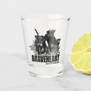 Copo De Shot Caça Alemã Terrier, O Jagdterrier, Arte