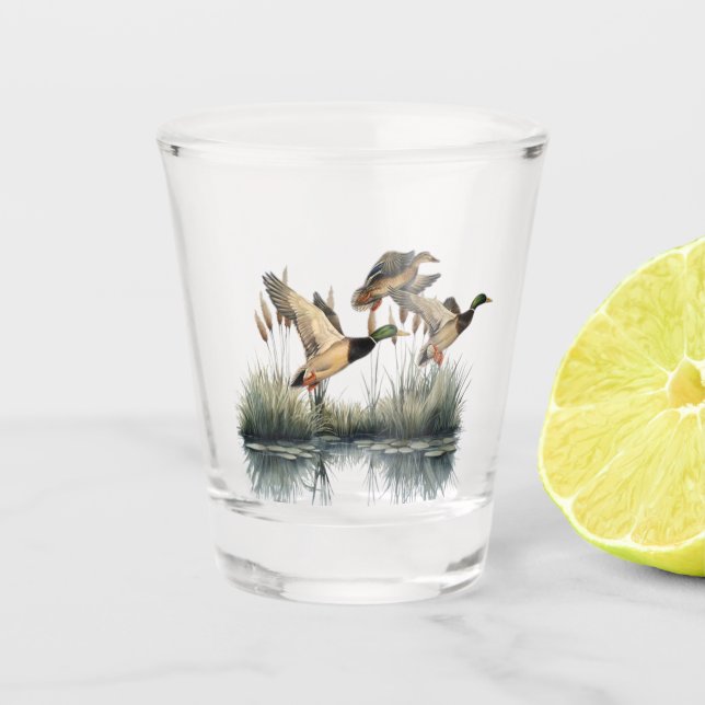 Copo De Shot Caça ao Pato  (Frente)