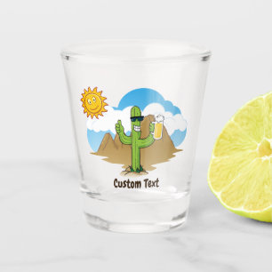 Copo De Shot Cactus com Cerveja