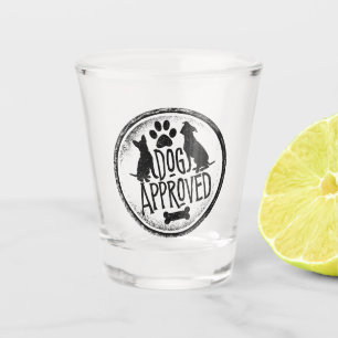 Copo De Shot Cães aprovados