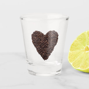 Copo De Shot Café Coração