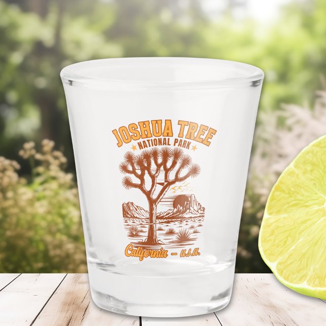 Copo De Shot California Desert Icon – Joshua Tree Design (Criador carregado)