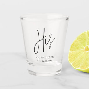 Copo De Shot Caligrafia Whimsical, O Seu Juízo De Presente