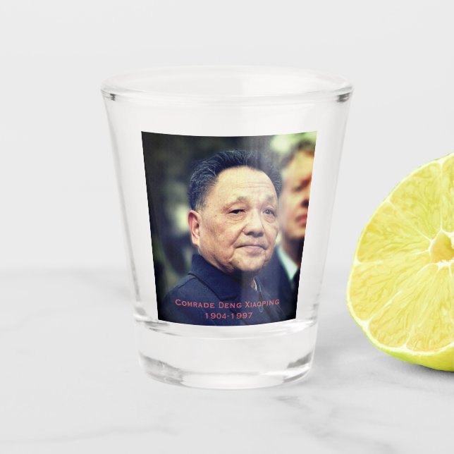 Copo De Shot Camarada Deng Xiaoping - Líder Chinês (Frente)