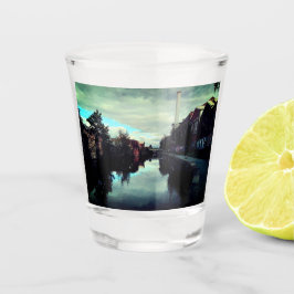 Copo De Shot Caminhe ao longo do canal