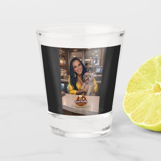 Copo De Shot camiseta (Frente)