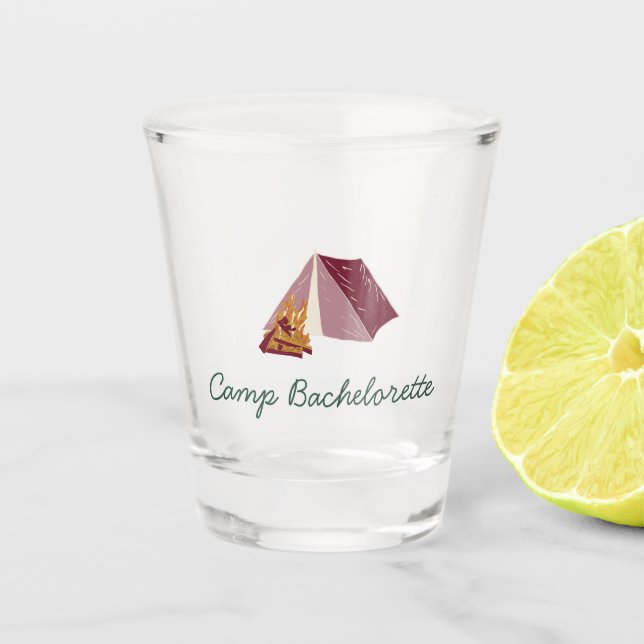 Copo De Shot Camp Bachelorette (Frente)