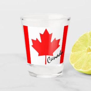 Copo De Shot Canadá Flag Keepsasasair Souvenir Canadian Mapeaf