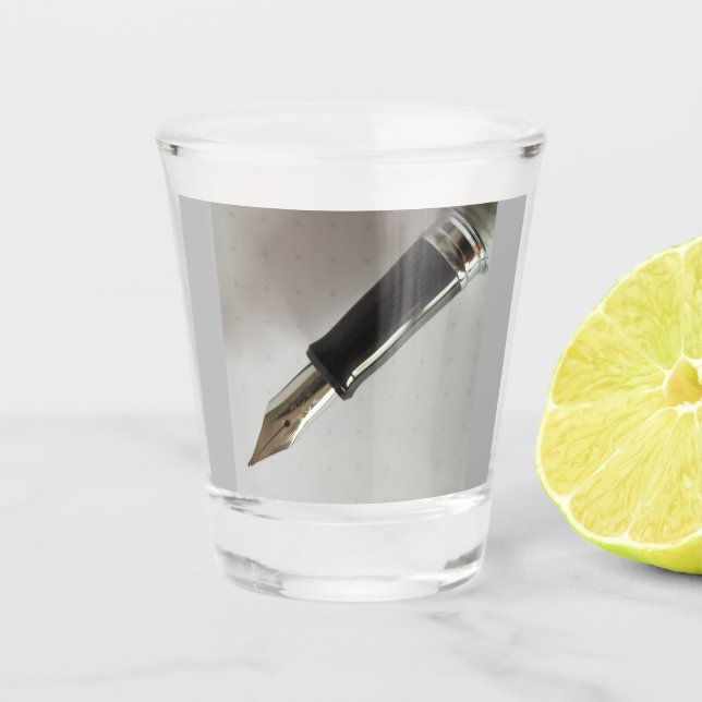 Copo De Shot Caneta Tinteiro (Frente)