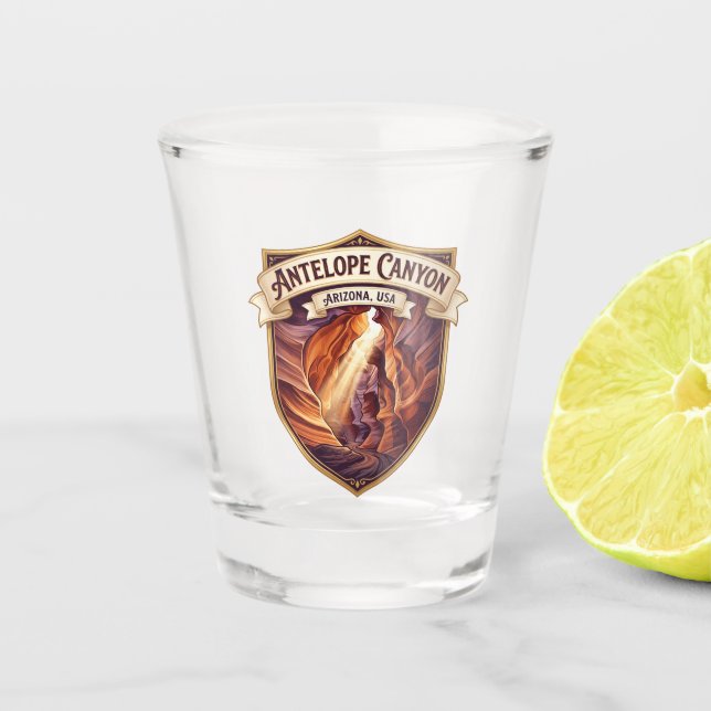 Copo De Shot Cânion do Antílope EUA (Frente)
