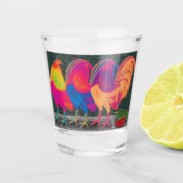 Copo De Shot Cantina Roosters (Frente)