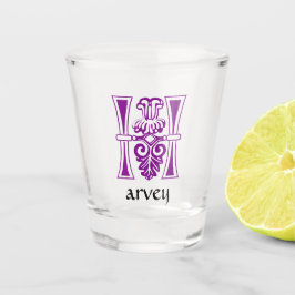 Copo De Shot Capital Decorativo Botânico Medieval H