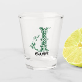 Copo De Shot Capital Decorativo do Nó Celta do século XVI J